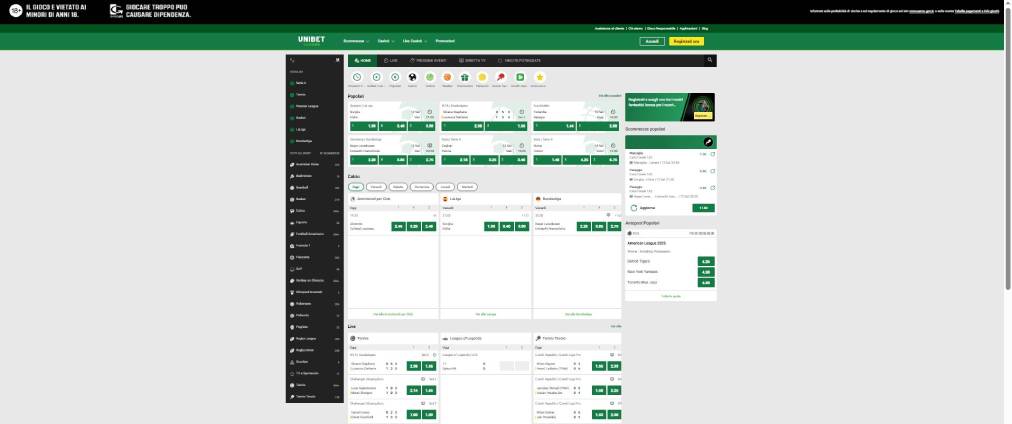 Unibet bonus benvenuto 2026